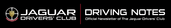 Driving Notes October 2024 - Jaguar Drivers' Club mid-month newsletter